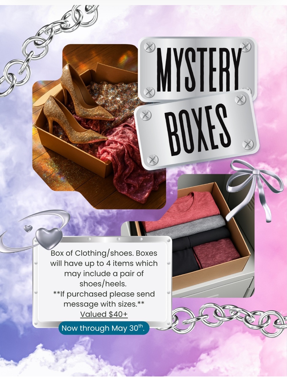Mystery Box - Mixed Apparel & Shoes